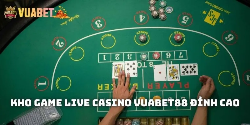 Các trò chơi nổi bật trên nền tảng Live casino Vuabet88